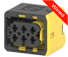 [PRCW6-0061-B] 6 Pins Female connector with 10 cm wires | PRCW6-0061-B