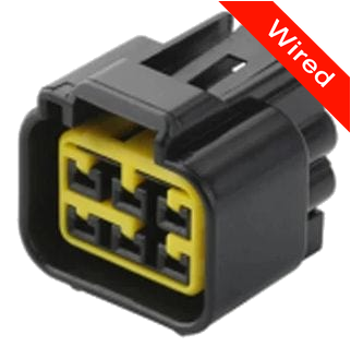 [PRCW6-0065-B] 6 Pins Female connector with 10 cm wires | PRCW6-0065-B