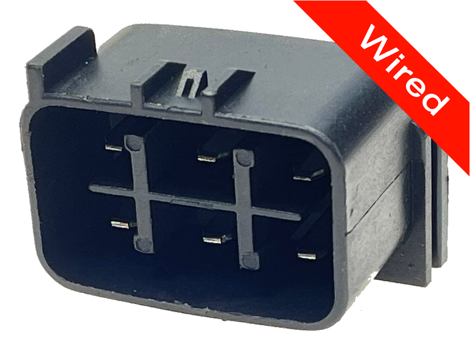 [PRCW6-0070-A] 6 Pins Male connector with 10 cm wires | PRCW6-0070-A