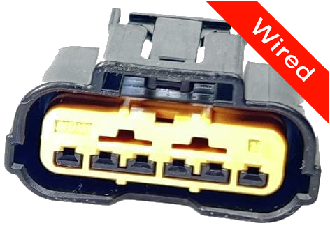 [PRCW6-0080-B] 6 Pins Female connector with 10 cm wires | PRCW6-0080-B