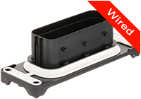 62 Pin Male connector with 10cm wires PRCW62-0001-AH