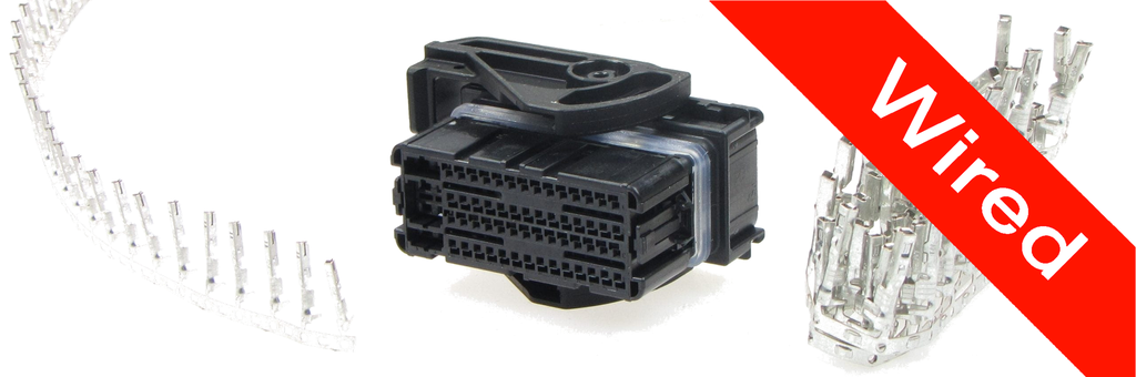 [PRCW64-0001-B] 64 Pin Female connector with 10cm wires PRCW64-0001-B
