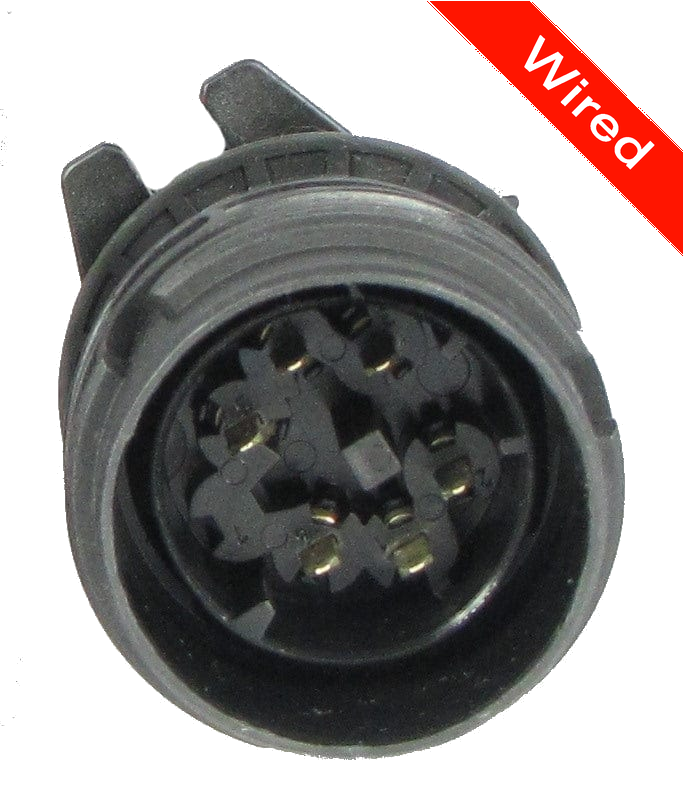 [PRCW7-0001-A] 7 Pin Male connector with 10cm wires | PRCW7-0001-A