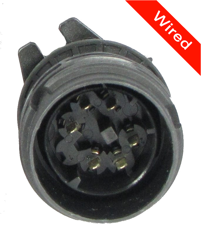 [PRCW7-0001-A] 7 Pin Male connector with 10cm wires PRCW7-0001-A