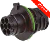 [PRCW7-0002-A] 7 Pin Male connector with 10cm wires | PRCW7-0002-A