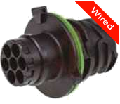 [PRCW7-0002-A] 7 Pin Male connector with 10cm wires PRCW7-0002-A