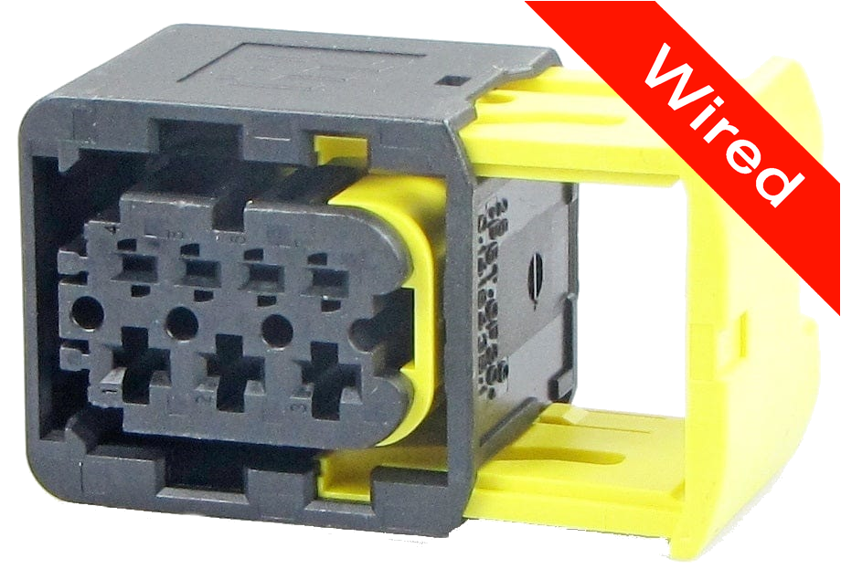 [PRCW7-0003-B] 7 Pin Female connector with 10cm wires | PRCW7-0003-B