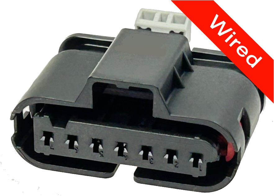 [PRCW7-0005-B] 7 Pin Female connector with 10cm wires PRCW7-0005-B