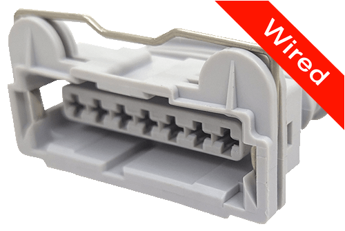 [PRCW7-0008-B] 7 Pins Female connector with 10 cm wires | PRCW7-0008-B