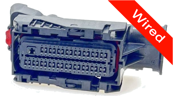 [PRCW73-0001-B] 73 Pins Female connector with 10 cm wires | PRCW73-0001-B