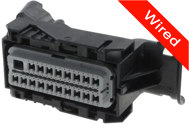 73 Pin Female connector with 10cm wires PRCW73-0002-B