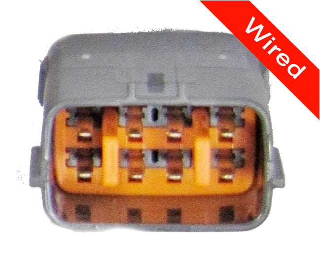 [PRCW8-0003-A] 8 Pins Male connector with 10 cm wires | PRCW8-0003-A