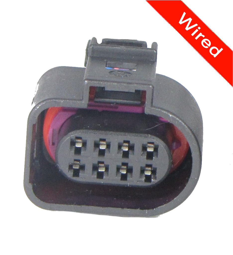 [PRCW8-0006-B] 8 Pin Female connector with 10cm wires | PRCW8-0006-B