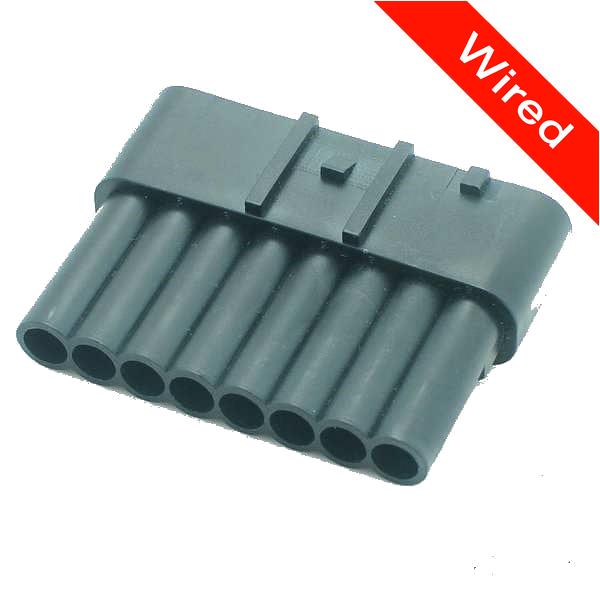 [PRCW8-0008-A] 8 Pins Male connector with 10 cm wires | PRCW8-0008-A
