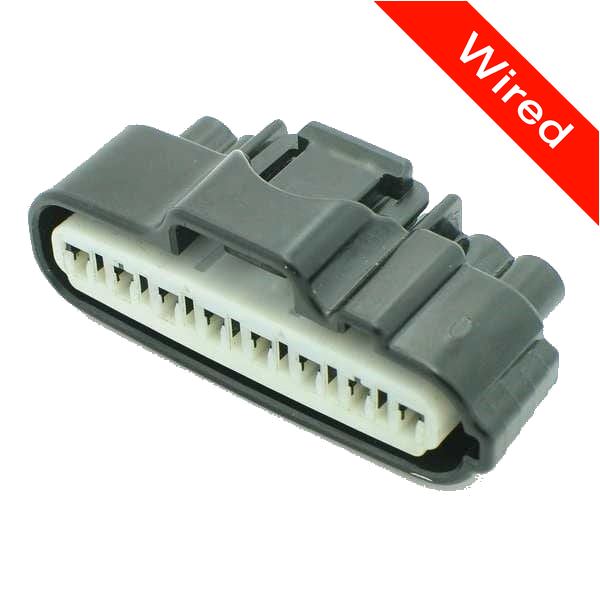 [PRCW8-0008-B] 8 Pin Female connector with 10cm wires | PRCW8-0008-B