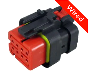[PRCW8-0009-B] 8 Pins Female connector with 10 cm wires | PRCW8-0009-B