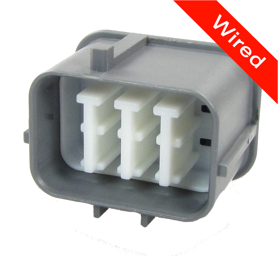 [PRCW8-0012-A] 8 Pin Male connector with 10cm wires | PRCW8-0012-A