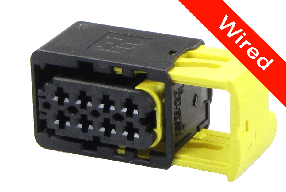 [PRCW8-0014-B] 8 Pin Female connector with 10cm wires | PRCW8-0014-B