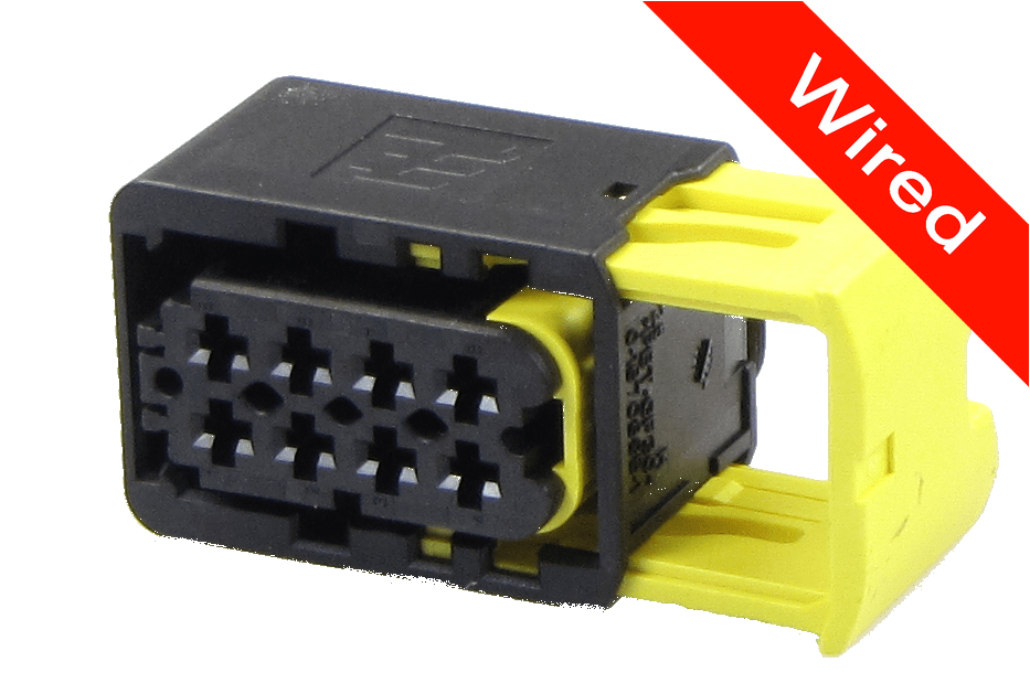 [PRCW8-0014-B] 8 Pins Female connector with 10 cm wires | PRCW8-0014-B