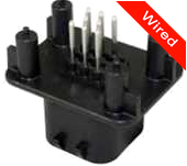 [PRCW8-0015-A] 8 Pin Male connector with 10cm wires | PRCW8-0015-A