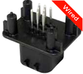 [PRCW8-0015-A] 8 Pins Male connector with 10 cm wires | PRCW8-0015-A