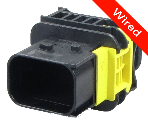 [PRCW8-0016-A] 8 Pins Male connector with 10 cm wires | PRCW8-0016-A