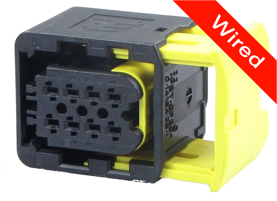[PRCW8-0016-B] 8 Pins Female connector with 10 cm wires | PRCW8-0016-B