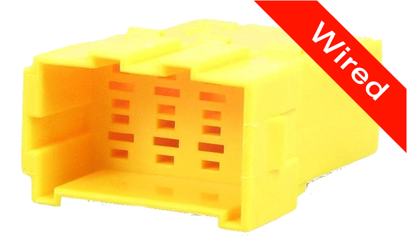 [PRCW8-0017-A] 8 Pin Male connector with 10cm wires | PRCW8-0017-A