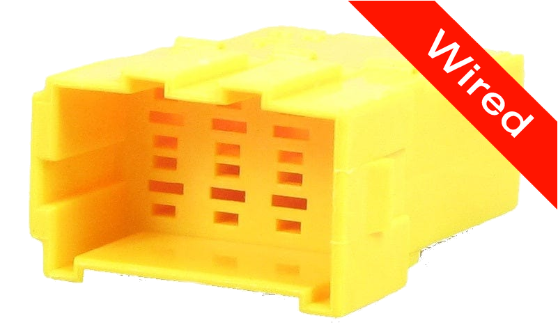 [PRCW8-0017-A] 8 Pins Male connector with 10 cm wires | PRCW8-0017-A