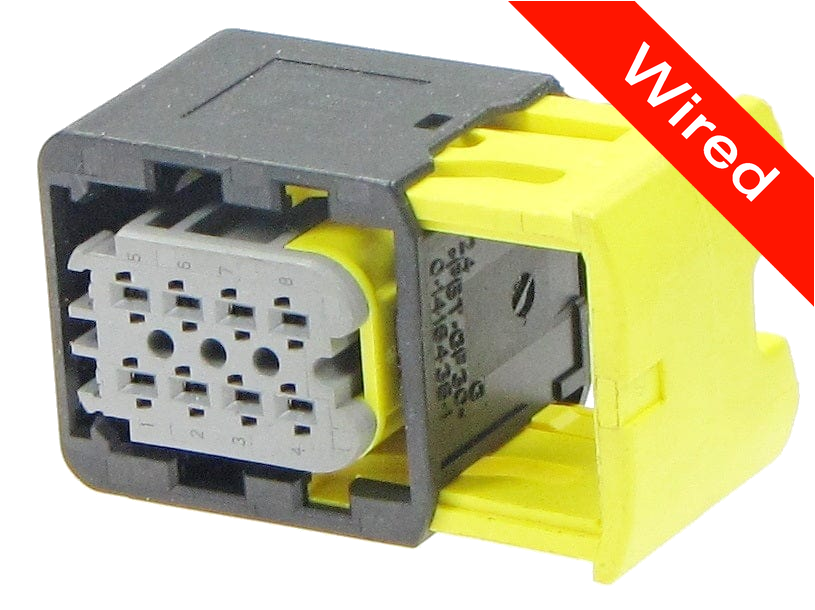 [PRCW8-0018-B] 8 Pins Female connector with 10 cm wires | PRCW8-0018-B