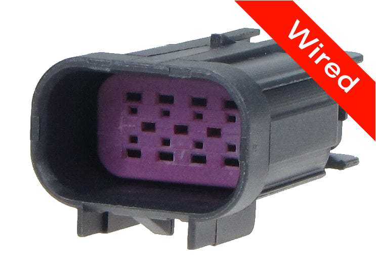 [PRCW8-0019-A] 8 Pins Male connector with 10 cm wires | PRCW8-0019-A