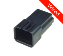 [PRCW8-0021-A] 8 Pin Male connector with 10cm wires | PRCW8-0021-A