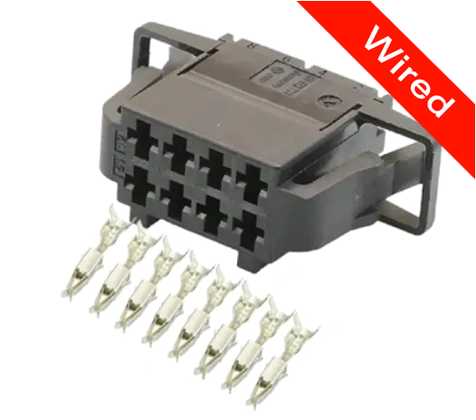 [PRCW8-0024-B] 8 Pin Female connector with 10cm wires | PRCW8-0024-B