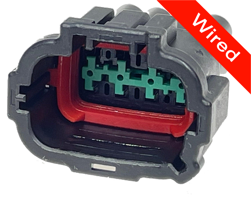 [PRCW8-0025-A] 8 Pin Male connector with 10cm wires | PRCW8-0025-A