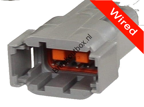 [PRCW8-0026-A] 8 Pins Male connector with 10 cm wires | PRCW8-0026-A