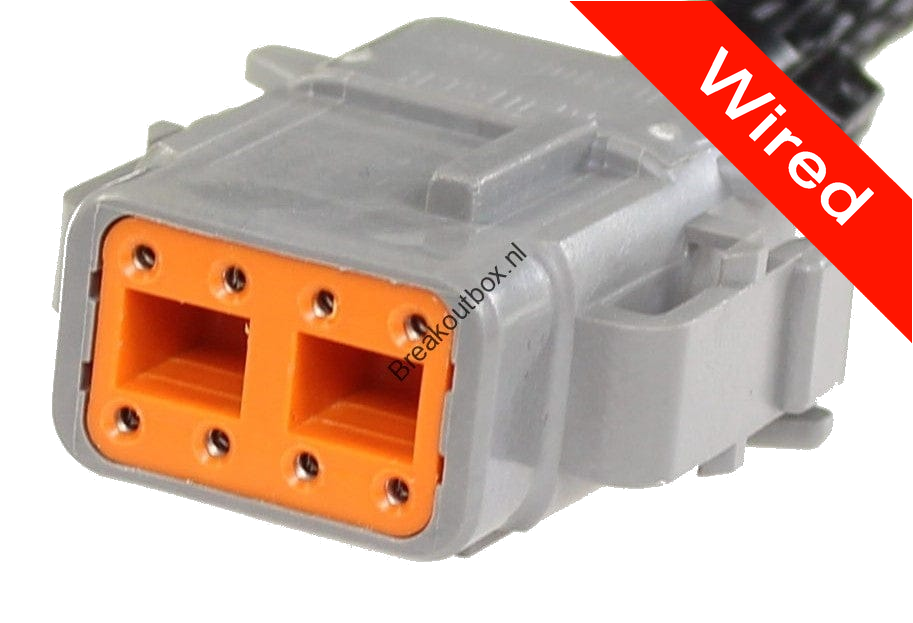 [PRCW8-0026-B] 8 Pins Female connector with 10 cm wires | PRCW8-0026-B