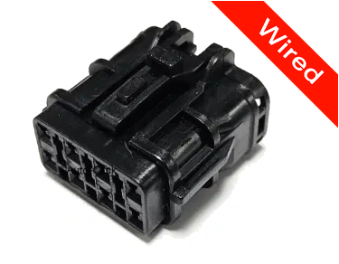 [PRCW8-0027-B] 8 Pin Female connector with 10cm wires | PRCW8-0027-B