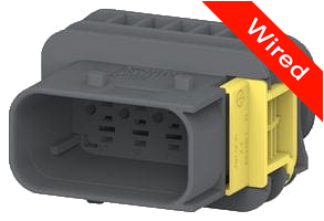 [PRCW8-0028-A] 8 Pin Male connector with 10cm wires | PRCW8-0028-A