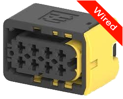 [PRCW8-0028-B] 8 Pin Female connector with 10cm wires | PRCW8-0028-B