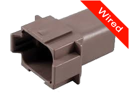 [PRCW8-0030-A] 8 Pins Male connector with 10 cm wires | PRCW8-0030-A
