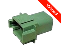[PRCW8-0031-A] 8 Pin Male connector with 10cm wires | PRCW8-0031-A