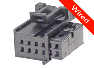 [PRCW8-0032-B] 8 Pin Female connector with 10cm wires | PRCW8-0032-B