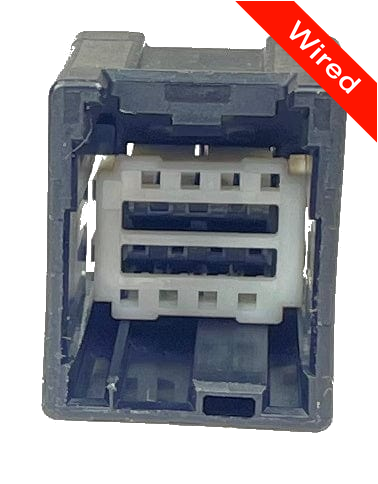 [PRCW8-0033-A] 8 Pins Male connector with 10 cm wires | PRCW8-0033-A