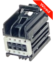 8 Pin Female connector with 10cm wires PRCW8-0033-B