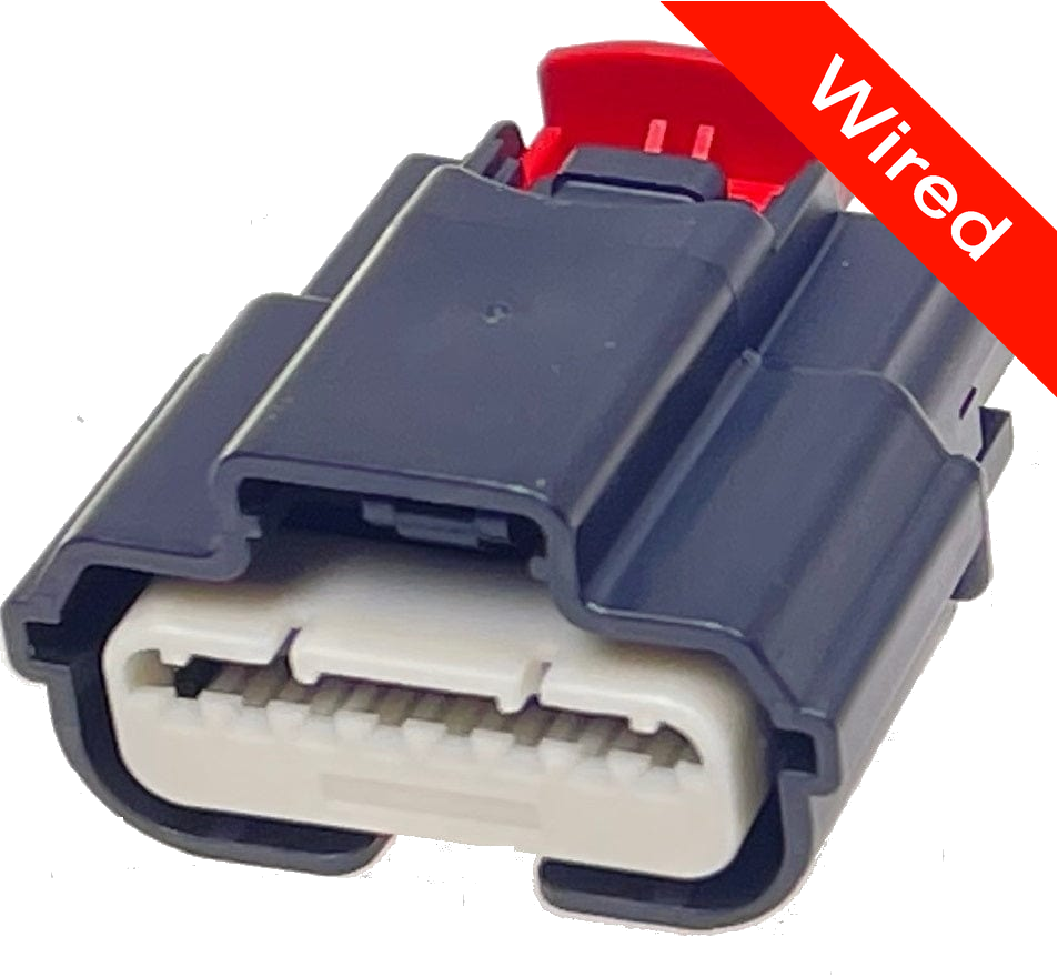 [PRCW8-0035-B] 8 Pins Female connector with 10 cm wires | PRCW8-0035-B