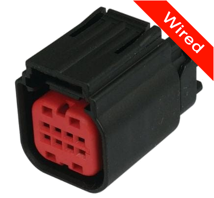 [PRCW8-0036-B] 8 Pin Female connector with 10cm wires | PRCW8-0036-B