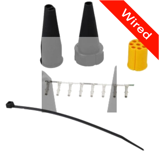 [PRCW8-0037-B] 8 Pins Female connector with 10 cm wires | PRCW8-0037-B