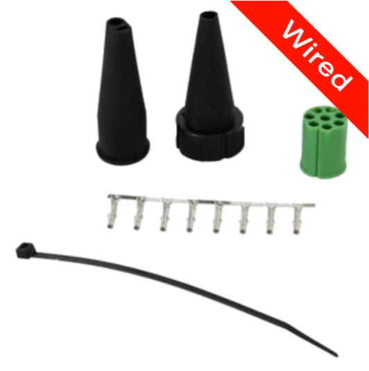 [PRCW8-0038-B] 8 Pin Female connector with 10cm wires | PRCW8-0038-B