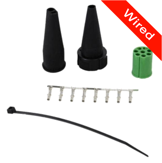 [PRCW8-0038-B] 8 Pins Female connector with 10 cm wires | PRCW8-0038-B