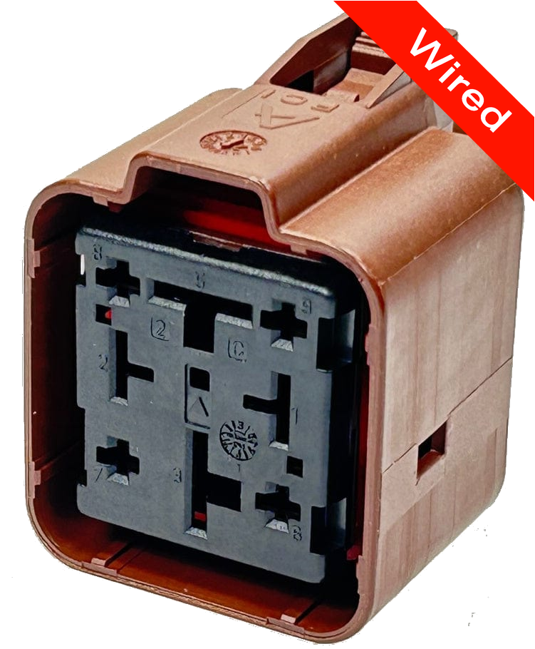 [PRCW8-0039-B] 8 Pins Female connector with 10 cm wires | PRCW8-0039-B